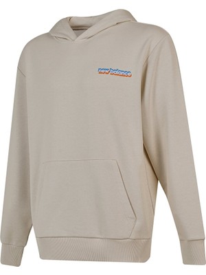 New Balance MNH1533 Bej Erkek Sweatshirt
