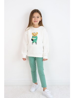 MiaBaby Düz Paça Tayt Takım