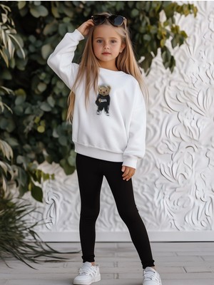 MiaBaby Düz Paça Tayt Takım