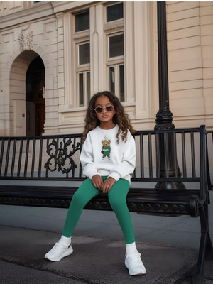 MiaBaby Düz Paça Tayt Takım