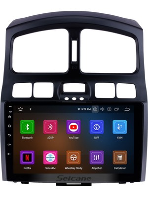 SmartGO Hyundai Santafe 2005-2015 Android Auto Carplay Navigasyon Multimedya Sistemi  Wİ-Fİ (Yazılımsal)