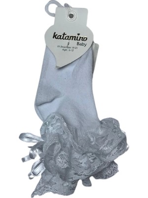 Katamino Ulya Aks. Kız Bebek Soket Çorap K46247 Karışık Renk(1 Adet)