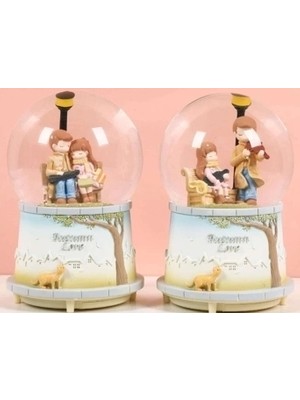 Sonbahar Sevgili Kar Küresi Orta Boy