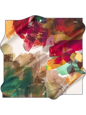 Aker Nostalji Sura Ipek Eşarp 8289-322