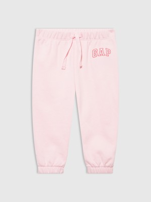 Kız Bebek Pembe Gap Logo Pull-On Jogger Eşofman Altı
