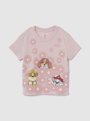 Gap Kız Bebek Pembe Paw Patrol Grafik T-Shirt