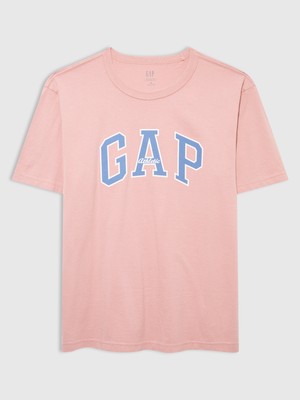 Erkek Pembe Gap Logo T-Shirt