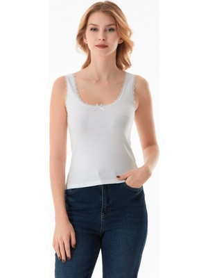 Basic Dantelli Askılı Body