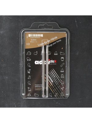 Addi Click Basic 6mm Misinalı Şiş Ucu - 656-2