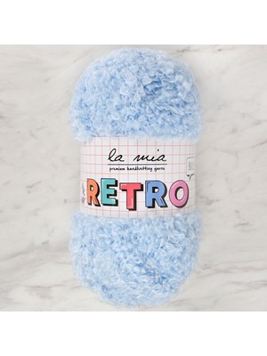 La Mia Retro Bebe Mavi El Örgü Ipi - LM0513