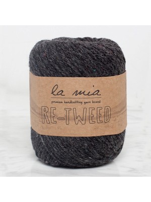 La Mia Re-Tweed Füme Melanj El Örgü Ipi - L153 - 34416