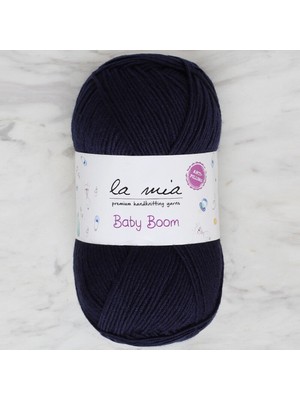 La Mia Baby Boom Lacivert El Örgü Ipi - 630 - 34424