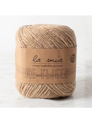 La Mia Re-Tweed Bej Melanj El Örgü İpi - L122 - 34407
