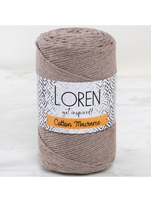 Loren Cotton Macrame Bej - R143 - 34365
