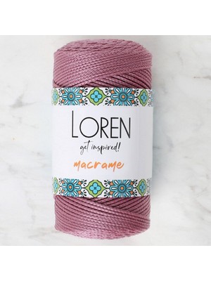 Loren Macrame Gül Kurusu El Örgü ipi - Rm 090 - 34333