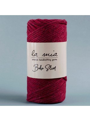 La Mia Boho Slim Bordo El Örgü İpi -L065 - 34200