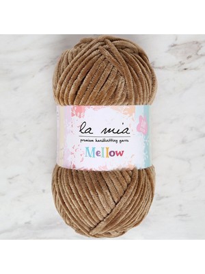 La Mia Mellow Kahverengi El Örgü Ipi - 922 - 34167