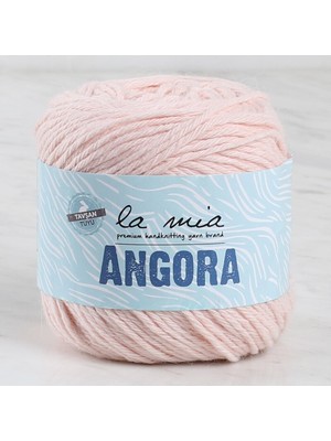 Dervis'İN La Mia Angora Pudra Pembe El Örgü İpi - L185 - 34012