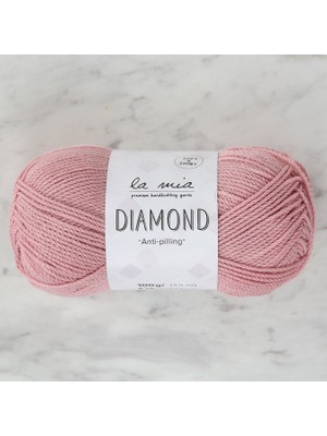 La Mia Diamond Pembe El Örgü Ipi - L164 - 33738