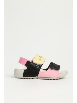 Benetton Sarı Siyah Çocuk Sandalet BN-1422