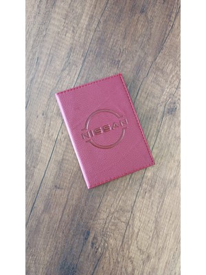 Efe Deri  Nissan Deri Dikişli Araç Ruhsat Kılıfı Kabı Ruhsatlık Ruhsat Koruyucu