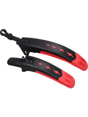 Rectus Bisiklet Çamurluk Kırmızı  Ön Arka Pratik Montaj 24-26-27,5-29 Uyumlu