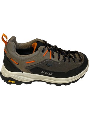 Kadın Bot 31831 9j Jacalu Leather Upper And Pu/rubber Sole Waterproof Grey/beige