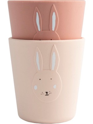 Trixie Silikon 2li Bardak Seti Mrs.rabbit