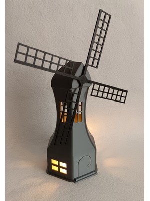 Bayan Rottenmeier Deniz Feneri + Tealight Dekoratif Obje - Biblo - Dekor (Led Mumluk Dahil)