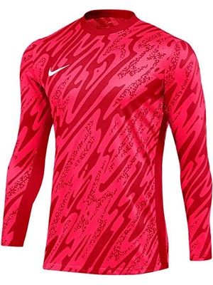 Nıke M Nk Df Gardıen V Gk Jsy Ls Erkek Kaleci Forması FD7474-644 Kırmızı