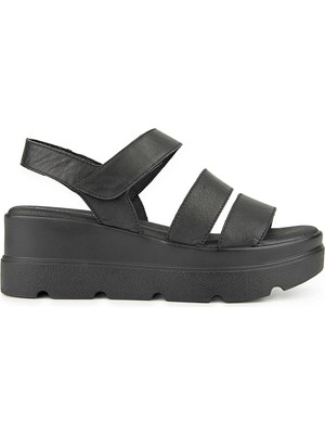Hush Puppies Podporo Anatomik Taban  Deri Kadın Sandalet