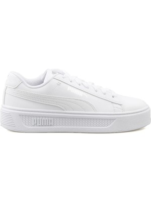 Puma Smash Platform V3 Beyaz Kadın Sneaker Ayakkabı 39075801