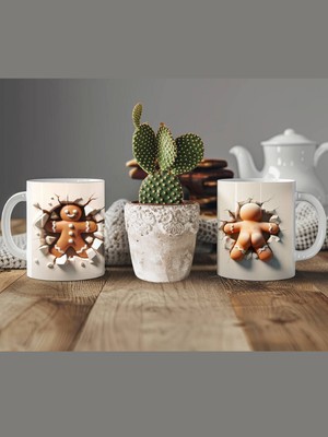Deep Craft Deepcraft Eğlenceli Kurabiye Kupa 300 ml