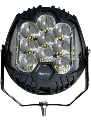 9V-32V OFF-ROAD LAMBA BEYAZ YUVARLAK 9 LEDLİ (163*167 MM)