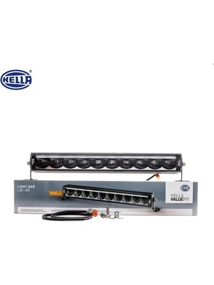 HELLA 12V-24V LED BAR OFF-ROAD 53W TEK SIRA BEYAZ (10 LEDLİ) (521*82*72 MM) LBE 480