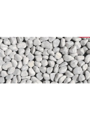 İpek Hobi  Beyaz  Çakıl Taşları 2 Kg Paket