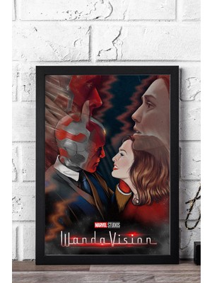 Wandavision Çerçeveli Tablo - Marvel Dizi Posteri Tablo