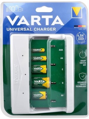 Varta 57658 Universal Pil Şarj Cihazı