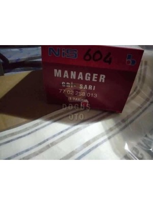 NIS-604 - Çevre Süs Bandı R21 Manager Sarı Siyah Takım