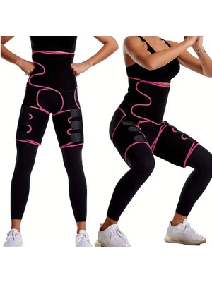 Sh Mağazacılık 3'ü 1 Arada Bel Eğitici & Uyluk Şekillendirici ve Kalça Kaldırıcı - Vücut Fitness Kemeri