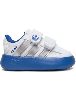 Adidas Droıds Grand Court Cf I Çocuk Günlük Ayakkabı IH1139 Beyaz