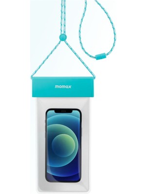 Momax iPhone 16 Pro Max Taşınabilir Su Geçirmez Telefon Kılıfı