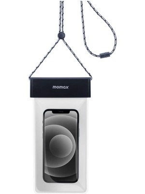 Momax iPhone 16 Pro Max Taşınabilir Su Geçirmez Telefon Kılıfı