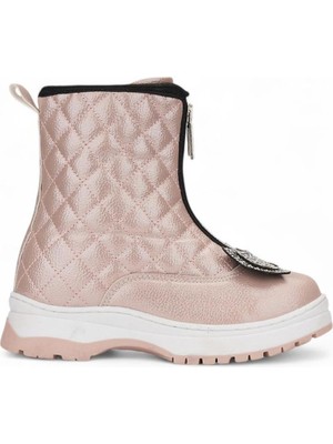 Papuçcity Arzen 03045 Kız Çocuk Taş Fiyonklu Termal Bot