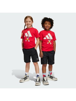 adidas Disney Mickey Mouse Çocuk Eşofman Takımı Unisex Normal Kesim Rahat Tasarım