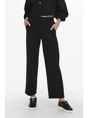 Only Onlpoptrash Oversize Fit Normal Bel Geniş Paça Çimalı Jogger Pantolon Bayan Pantolon 15235076