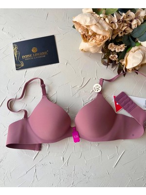 Intive Lazer Kesim Dikişsiz Hafif Destekli Iz Yapmaz Balenli Ince Askılı Sütyen