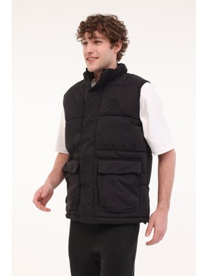 Lumberjack ml Arnold Vest 4CT646 4pr Siyah Erkek Yelek