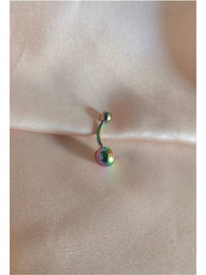 %100 G23 Titanyum Göbek Piercing - 1 Adet