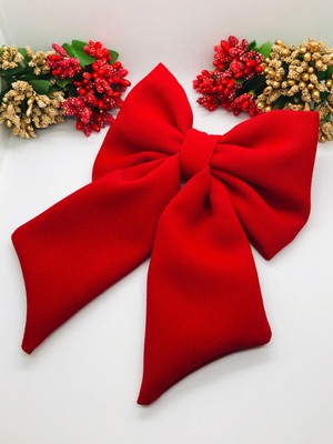 İnderin Fiyonk Model Toka - Otomatik Büyük Boy Lakos Kumaştan Toka - Özel Gün Davet - Hediye